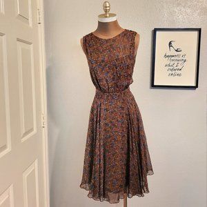 Erdem Sleeveless Silk Dress